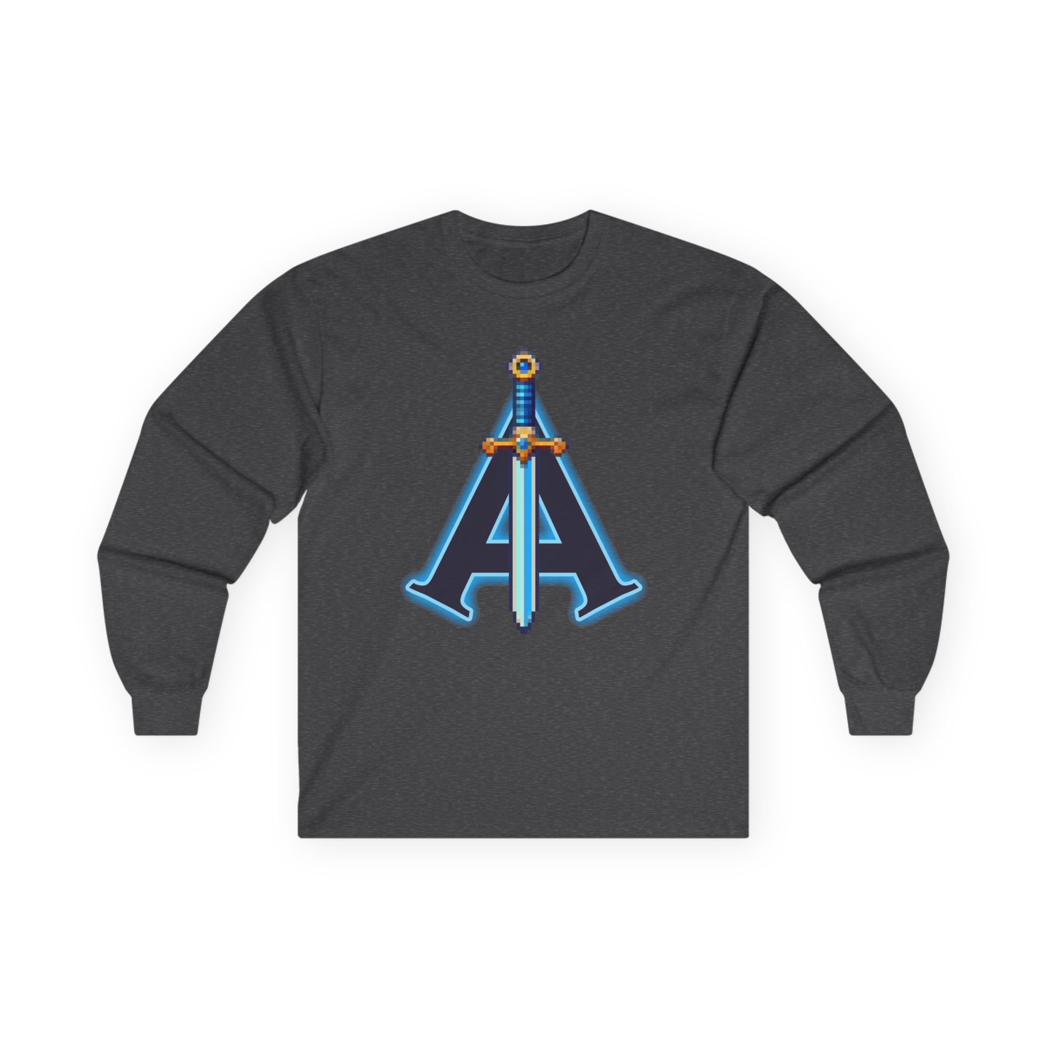 Arcade Abyssal Pixel Sword Long Sleeve Tee - Image 16